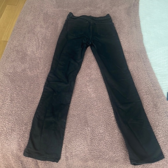 Zara Split Hem Black Jeans - Picture 3 of 4